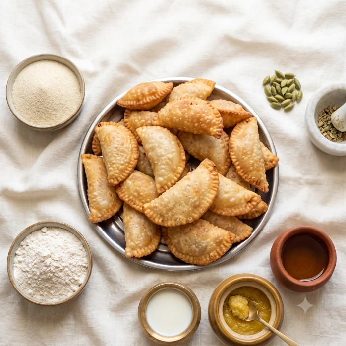 Shahi Rawa Khobare Karanji (Pack of 1Kg)