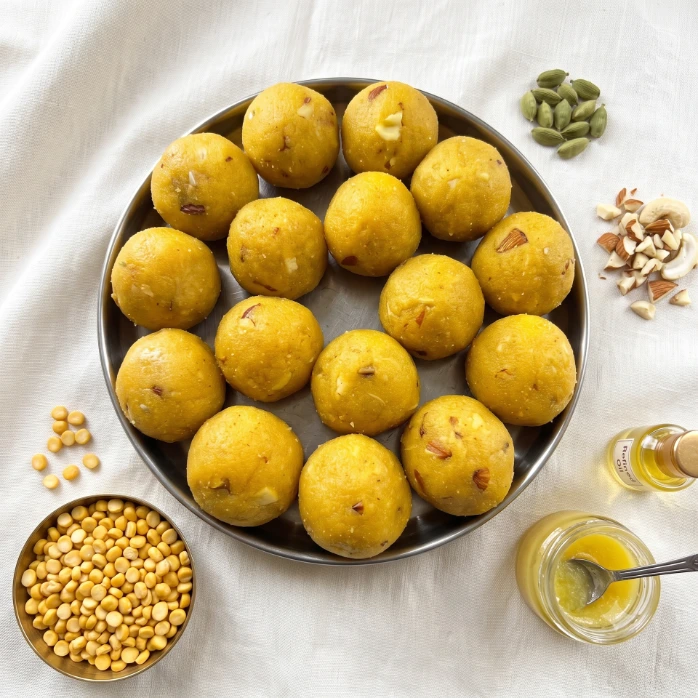 Chana Dal Dryfruit Laddu (Pack of 1kg)