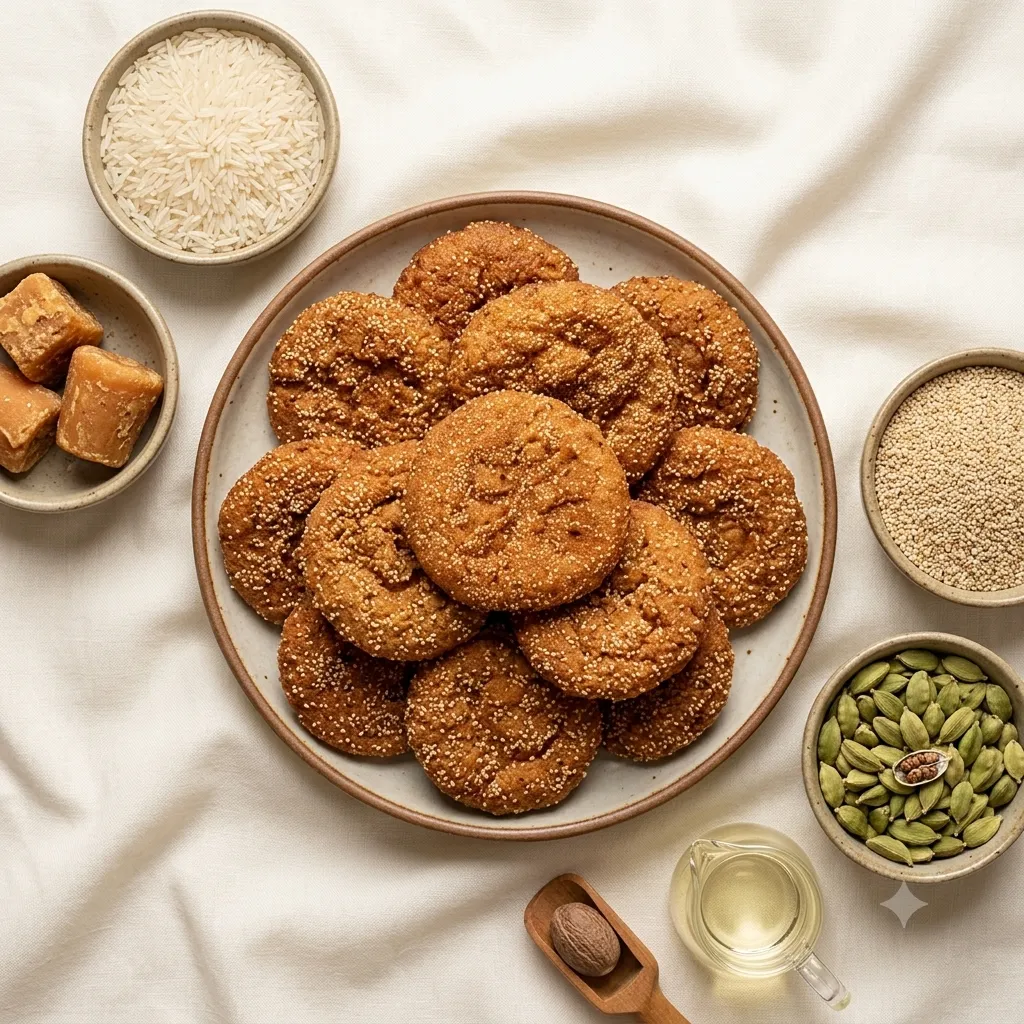 Traditional Gul Khaskhas Anarse (Pack of 1Kg)