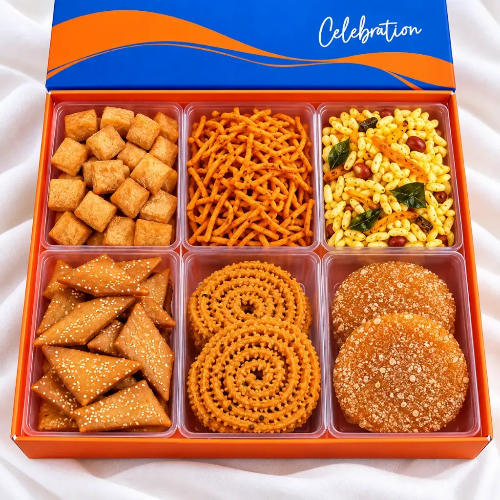 Diwali Utsav Grand Faral Box (Net Wt: 350gm)